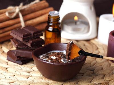 Caja Tratamiento Bali chocolate en Raquel Torres Spa