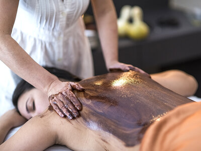 Caja regalo Tratamiento Bali chocolate en Raquel Torres Spa