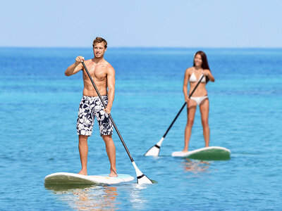 Caja regalo Diversión entre olas: actividad de paddle surf de 1 hora o más para 2 personas