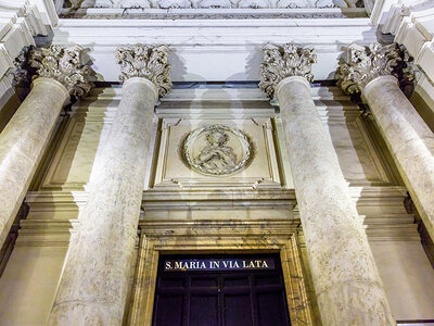 Tour guidato del Pantheon e dei sotterranei di Santa Maria in via Lata