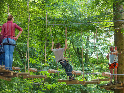 Séjour insolite en tente suspendue avec parcours aventure en Normandie