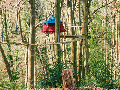 Coffret Séjour insolite en tente suspendue avec parcours aventure en Normandie