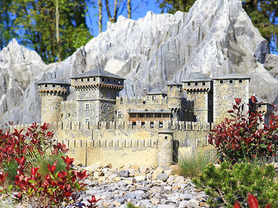 Cofanetto regalo Doppio divertimento a Italia In Miniatura: ingresso con pranzo per 2 adulti e 2 bambini