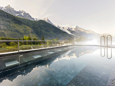 Relax sublime al QC Terme Chamonix: 1 accesso giornaliero con kit spa per 2