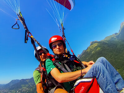 Vol en parapente avec photos 360° et vidéo HD