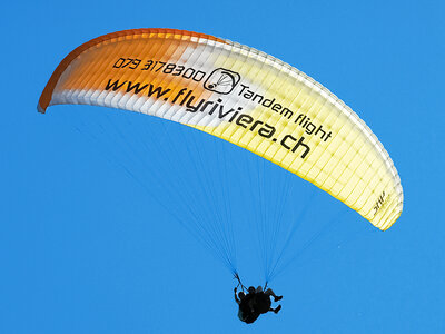 Box 1 Paragliding-Flug mit HD-Video und 360°-Fotos