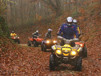 Sortie en quad d'1 demi-journée à travers la vallée de la Marne