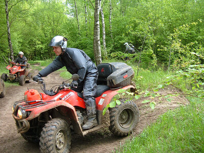 Coffret Sortie en quad d'1 demi-journée à travers la vallée de la Marne