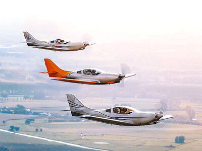 Coffret Vol en VL3 à la découverte de la route des vins depuis le ciel durant 1h