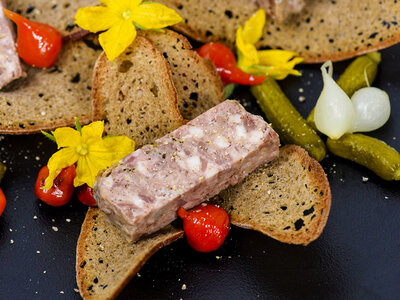 Coffret de 4 terrines gourmandes à déguster à domicile