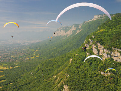 Coffret Sensations parapente : vol magique de 35 min au-dessus du lac d'Annecy