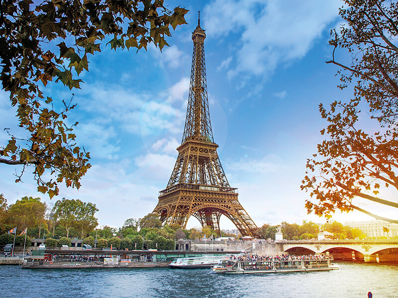 Croisière sur la Seine avec 2 jours d'accès au bus Hop On, Hop Off