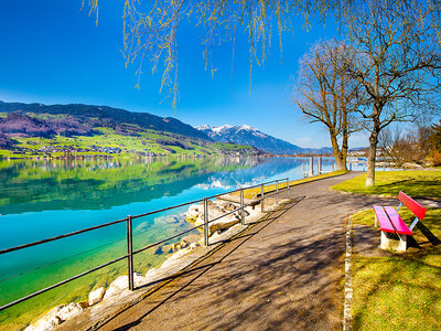 Coffret cadeau 1 nuit romantique avec souper et relaxation dans un hôtel 4* au bord du lac de Sarnen