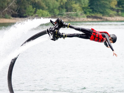 Flyboarden in Wallonië