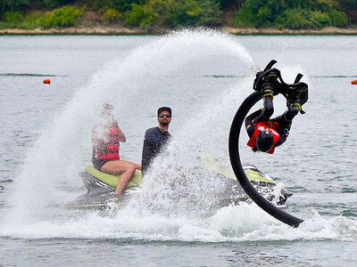 Doos Flyboarden in Wallonië