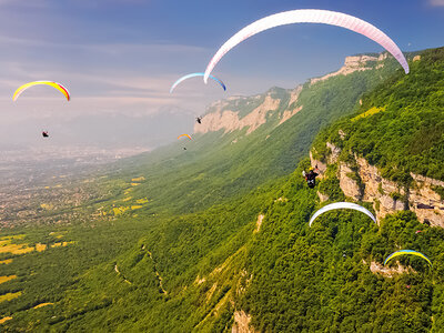 Coffret Baptême en parapente de 15 minutes au lac d'Annecy