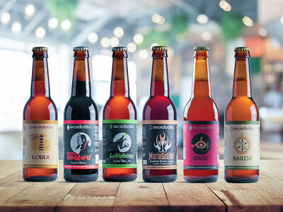 Cervexa Menduiña a domicilio: pack de 6 cervezas artesanas