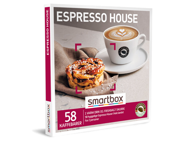 Oplevelsesgave Espresso House Smartbox