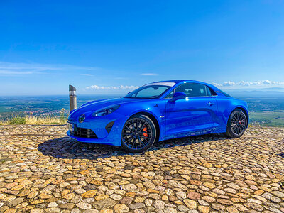 Pilotage d’une Alpine A110 S sur 30 km de route pour 2 près de Colmar