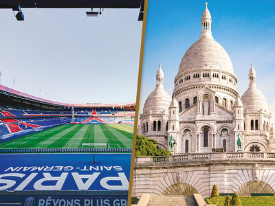 Coffret cadeau 3 jours inédits à Paris avec visite immersive au Parc des Princes