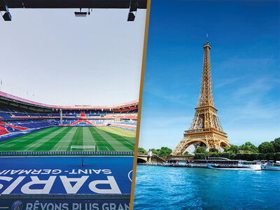 Coffret cadeau 2 jours étoilés à Paris avec visite immersive au Parc des Princes