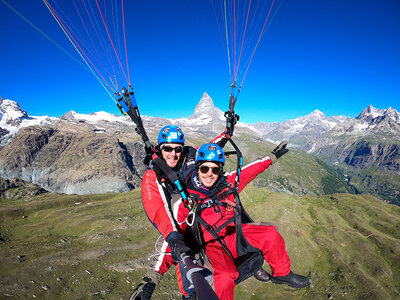 Coffret Vol sensationnel de 25 minutes en parapente biplace avec photos et vidéos