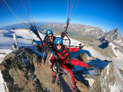 Vol sensationnel de 25 minutes en parapente biplace avec photos et vidéos