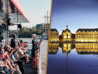 Coffret cadeau Séjour à Bordeaux avec croisière sur la Garonne