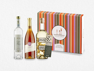 Spedizione di 3 pregiate Grappe del Trentino a domicilio con Trentiner