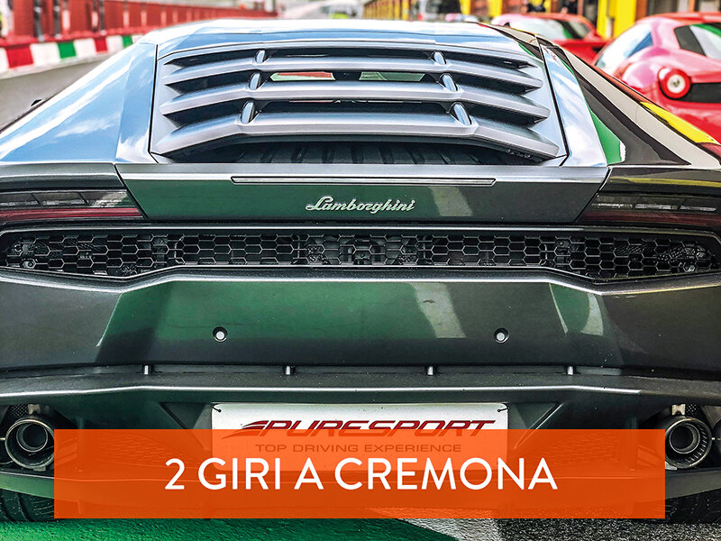 Passioni e Supercar: 2 giri su Lamborghini Huracán EVO presso l'Autodromo di Cremona