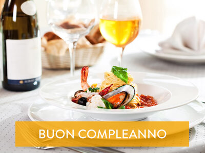 Cofanetto regalo Un compleanno gourmet: esclusiva cena per 2