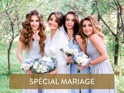 Coffret cadeau Pour la meilleure demoiselle d'honneur : 1 nuit en Europe avec petit déjeuner et souper