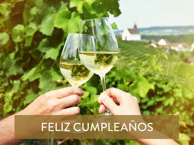 Caja regalo Cumpleaños para apasionados del vino