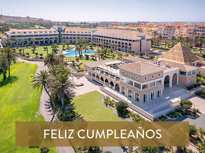 Caja regalo Cumpleaños de lujo: 2 noches y cena en hotel 4* o 5*