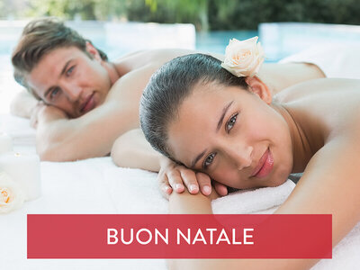 Cofanetto regalo Natale alle terme: 1 rigenerante accesso Spa per 2 amanti del relax