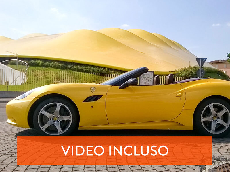 Guida una Ferrari California per 20 min a Maranello con video ricordo