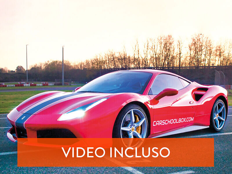 Ferrari F488 GTB e Lamborghini Huracán EVO: 4 giri sul Circuito di Arese con video ricordo