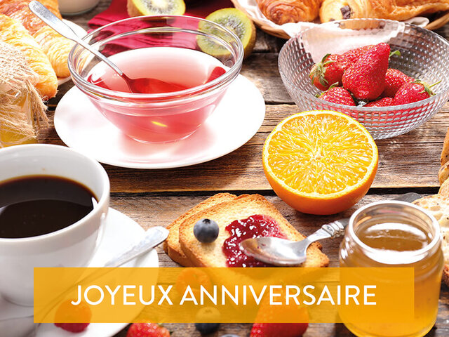 Petit Dejeuner D Anniversaire A La Maison Ou Au Restaurant Bongo