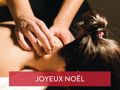 Coffret cadeau Un Noël relaxant : massage pour 1 personne en Suisse