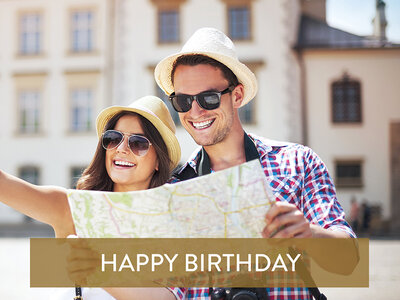 Geschenkbox Geburtstag in Europa: 2 Übernachtungen und Wellness oder 1 Spa-Zugang für 2