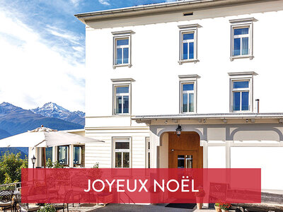 Coffret cadeau La magie de Noël en Suisse : 1 nuit d'évasion avec petit déjeuner pour 2 personnes