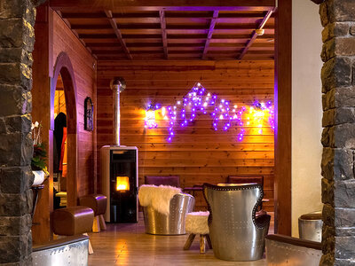 2 jours à la montagne en hôtel-chalet 4* avec accès illimité au sauna