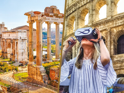 Coffret cadeau 2 jours à Rome avec visite en réalité virtuelle du Colisée