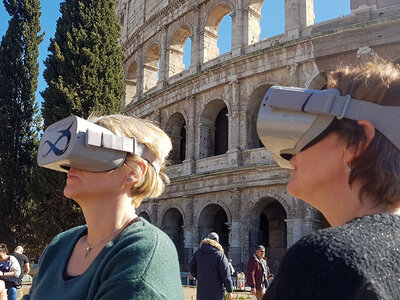 Virtualrealitytour en bezoek aan het Colosseum in Rome