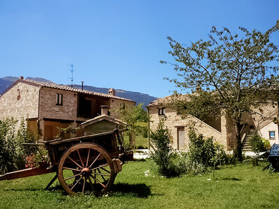 Cofanetto Nel verde delle Marche con la famiglia: 1 notte con colazione in tipici B&B e agriturismi