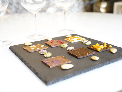 Caja Blanca Terra: visita a museo, bodega y cata de vinos con chocolate