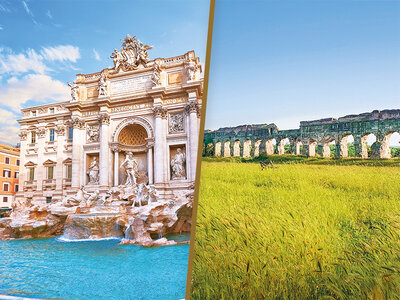 Coffret cadeau Vacances romaines : visite des aqueducs avec dégustation et 2 nuits en hôtel 4*