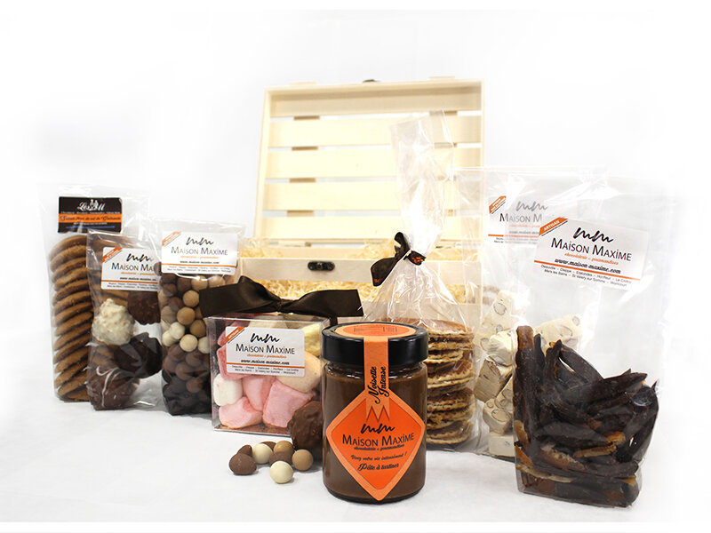 Panière Baie de Somme : assortiment gourmand signé Maison Maxime à domicile