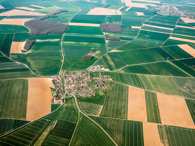 Saut en parachute en duo près d'Amiens