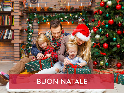 Cofanetto regalo Natale con i tuoi: 3 magiche notti in famiglia